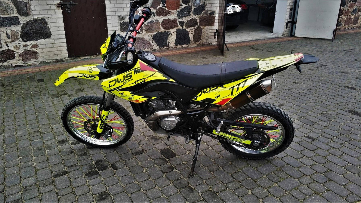 Kit Déco YAMAHA WRR WRX 125 (Fluo en option)