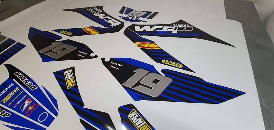 Kit Déco YAMAHA WRR WRX 125 - FMF