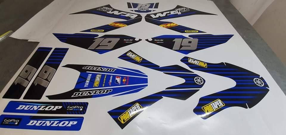 Kit Déco YAMAHA WRR WRX 125 - FMF