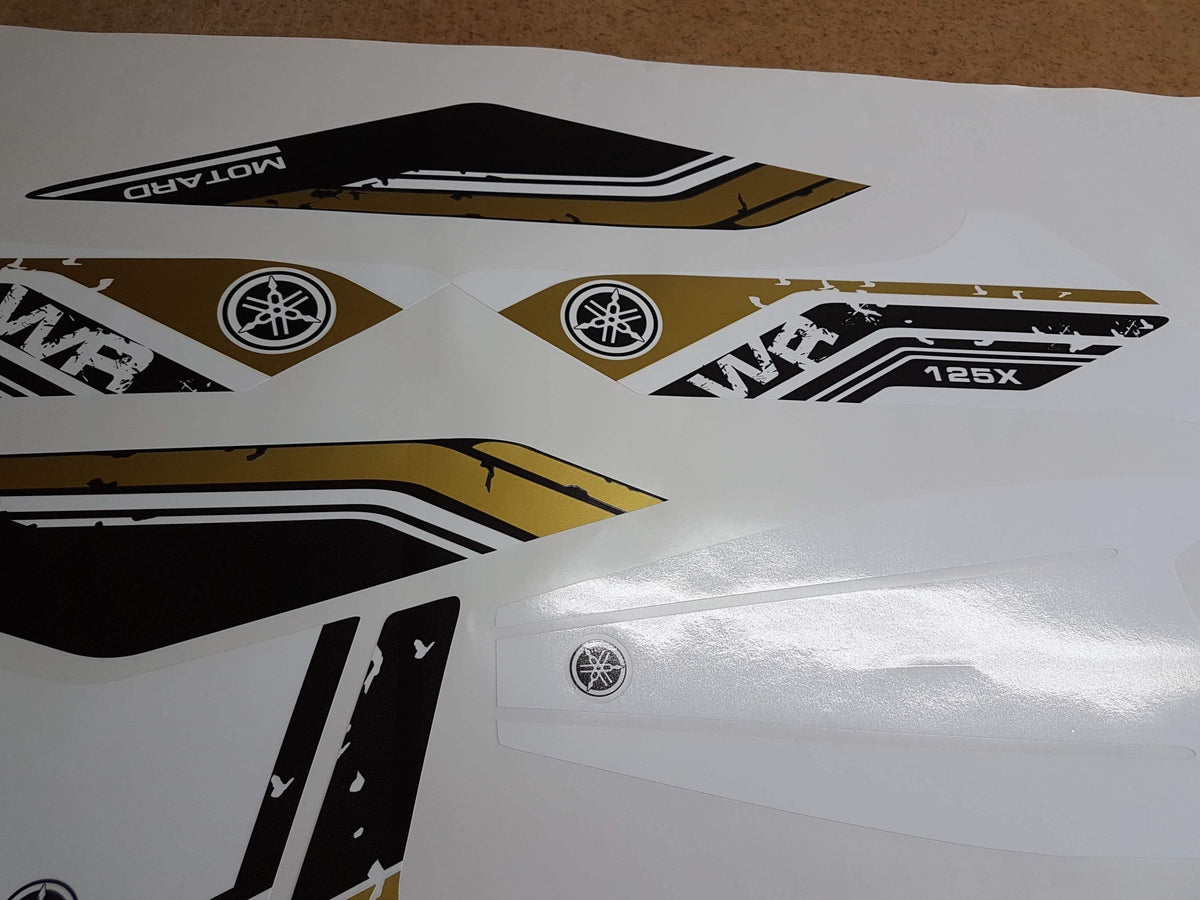 Kit Déco YAMAHA WRR WRX 125 - GOLD