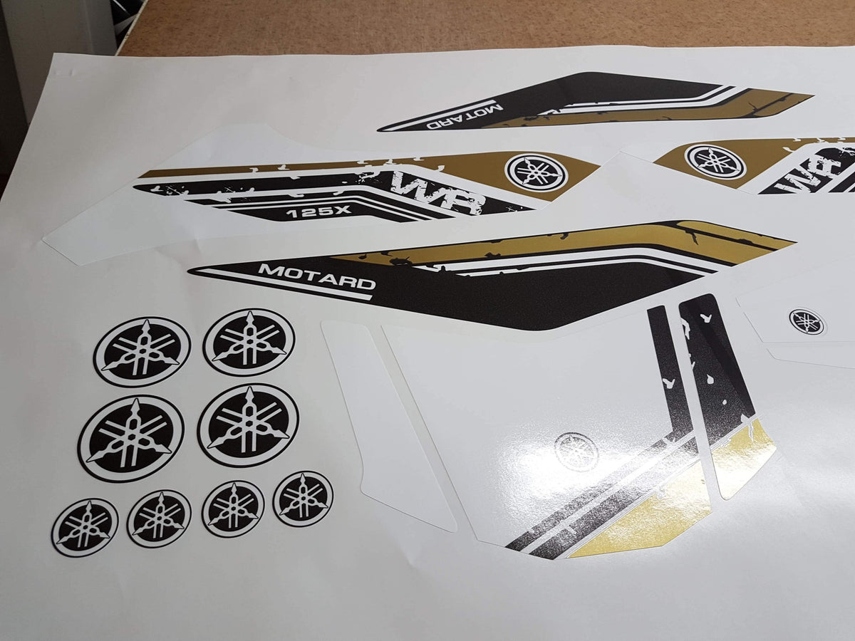 Kit Déco YAMAHA WRR WRX 125 - GOLD