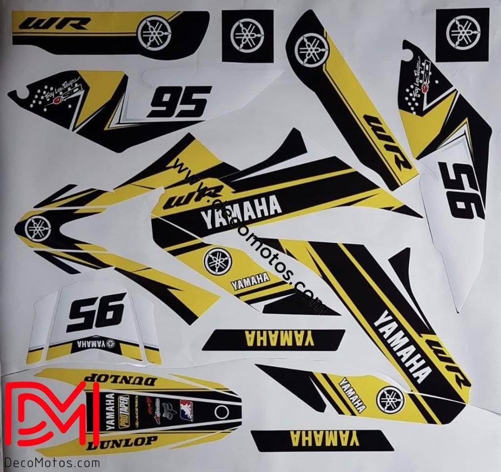 Kit Déco YAMAHA WRR WRX 125 - YELLOW