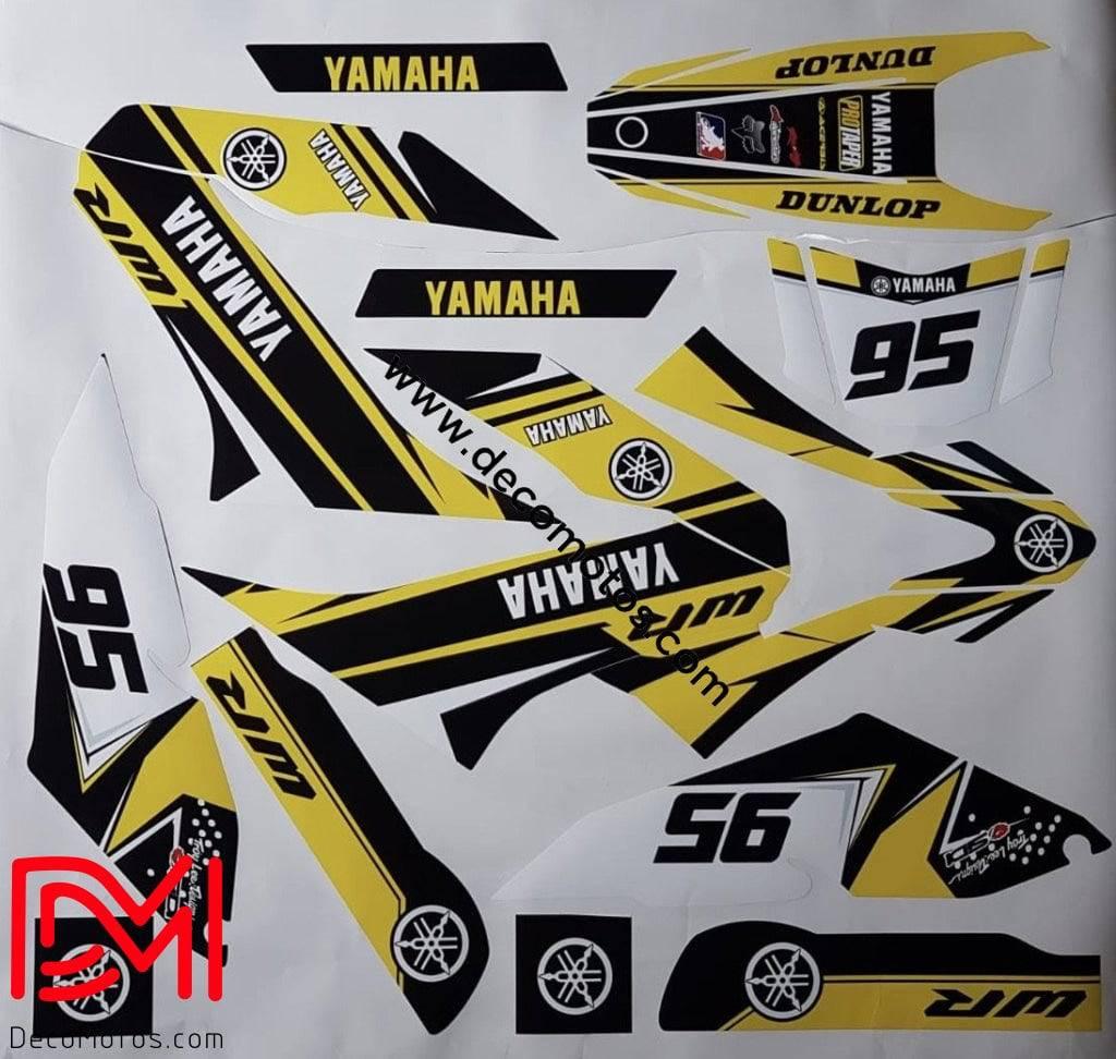 Kit Déco YAMAHA WRR WRX 125 - YELLOW
