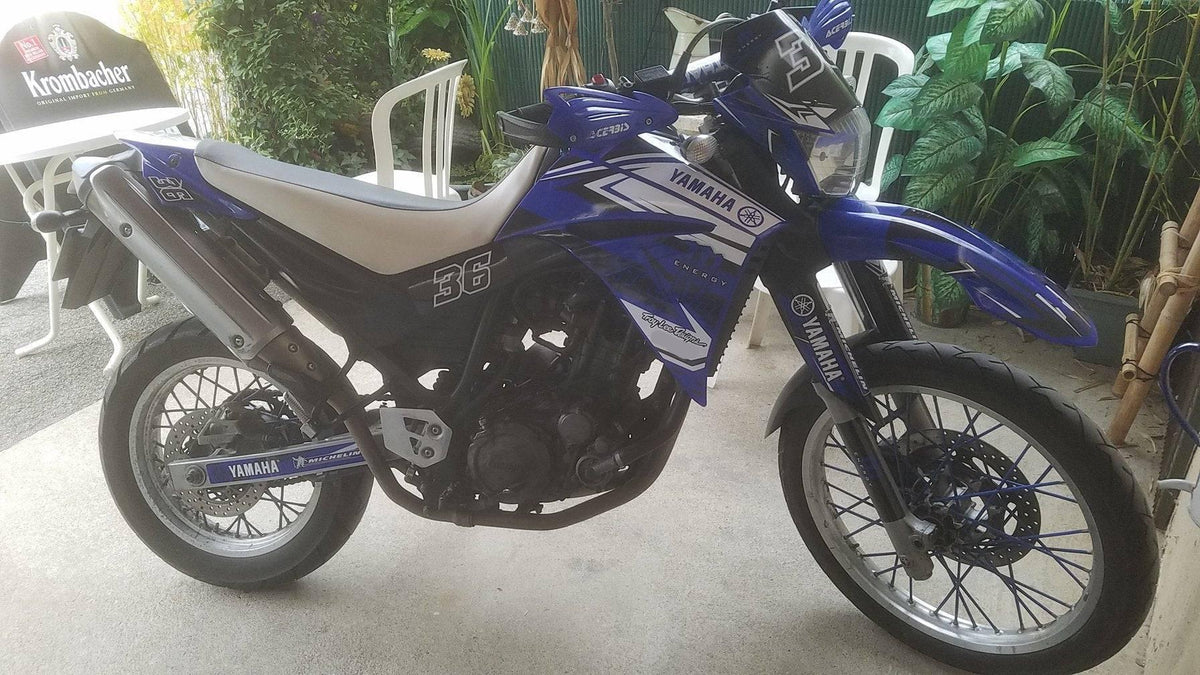 Kit déco YAMAHA XT 660 AVANT 2006 - BLUE