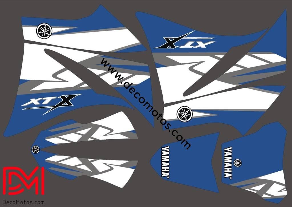 Kit déco YAMAHA XT 660 AVANT 2006 ORIGINE