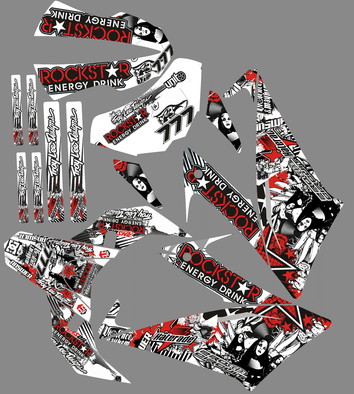 Kit Decoração – Yamaha XT 660 X Depois de 2006