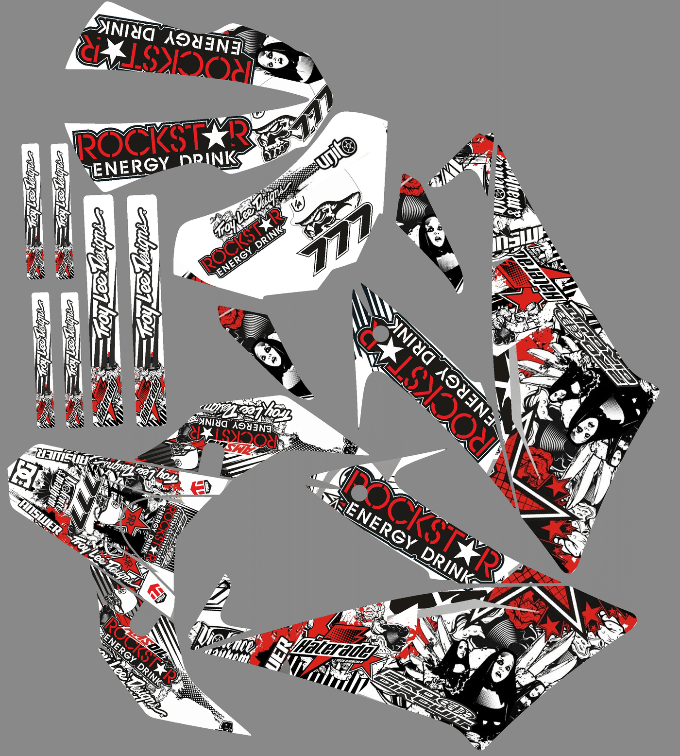 Kit Déco – Yamaha XT 660 X Après 2006