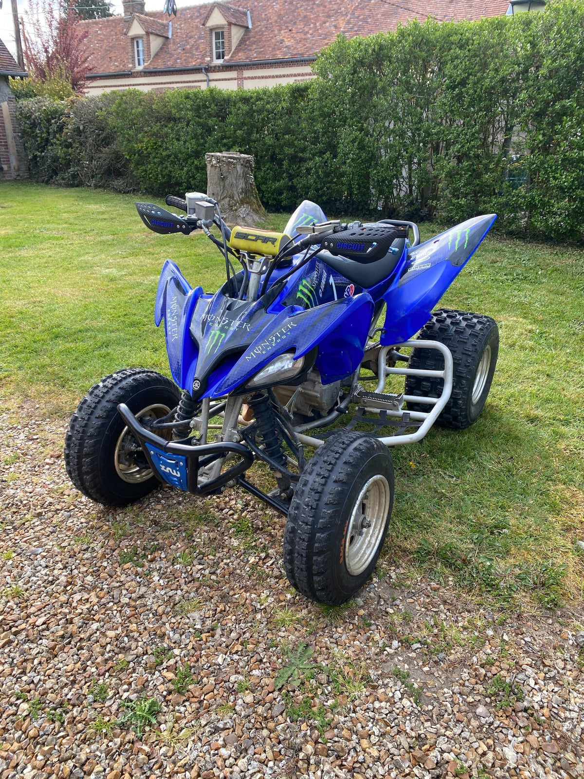 Kit Déco Yamaha YFM 125-250 RAPTOR - MONSTER
