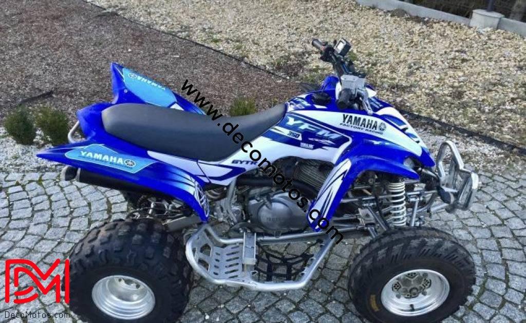 Kit déco Yamaha YFM 350 Raptor - BLUE ORIGINAL