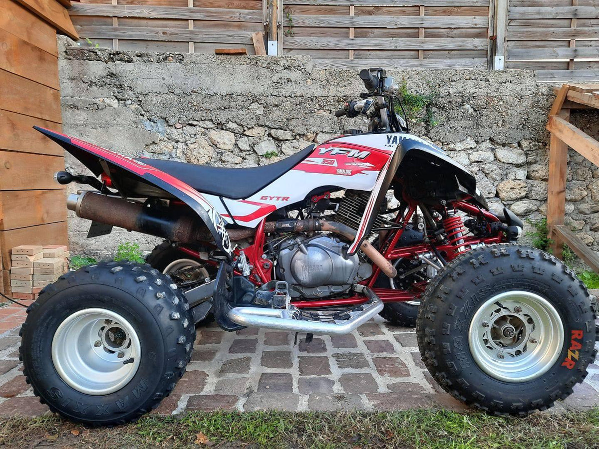 Kit déco Yamaha YFM 350 RAPTOR - RED ORIGINAL