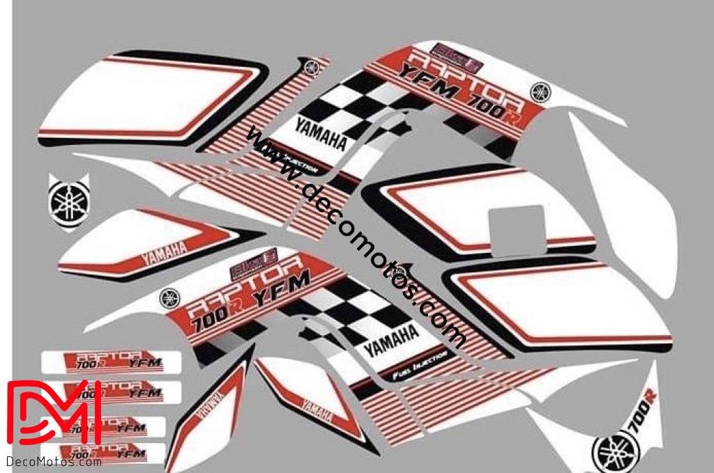 Kit déco Yamaha YFM 700 RAPTOR 2006-2012 - ZION