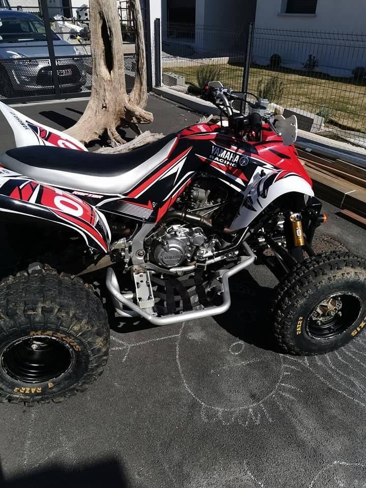 kit gráfico Yamaha YFM 700 RAPTOR 2006-2012 - VERMELHO