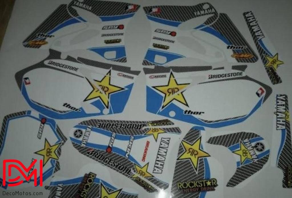 Kit Déco CARBONE – Yamaha YZ 125/250 2002-2014
