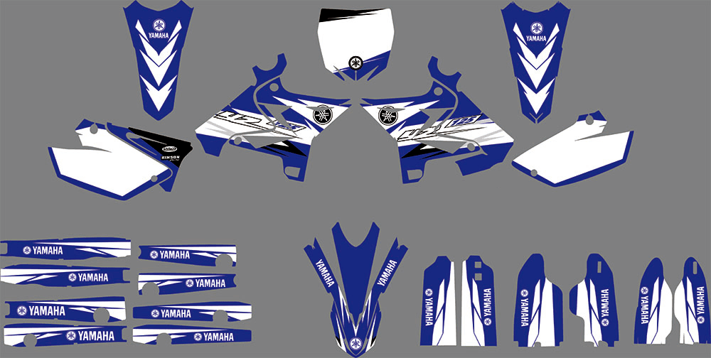 Kit déco YAMAHA YZ 125-250 2002-2020 - UFO RESTYLE ORIGINE V2