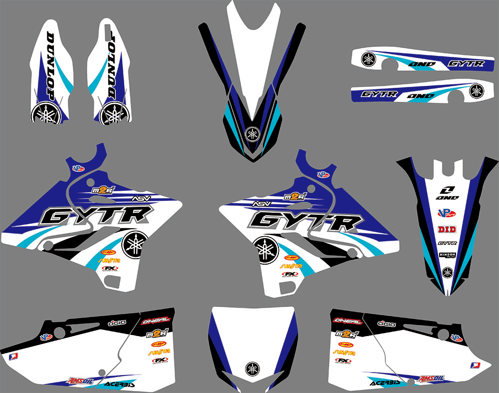 Yamaha YZ 125-250 2015-2021 GYTR decoration kit