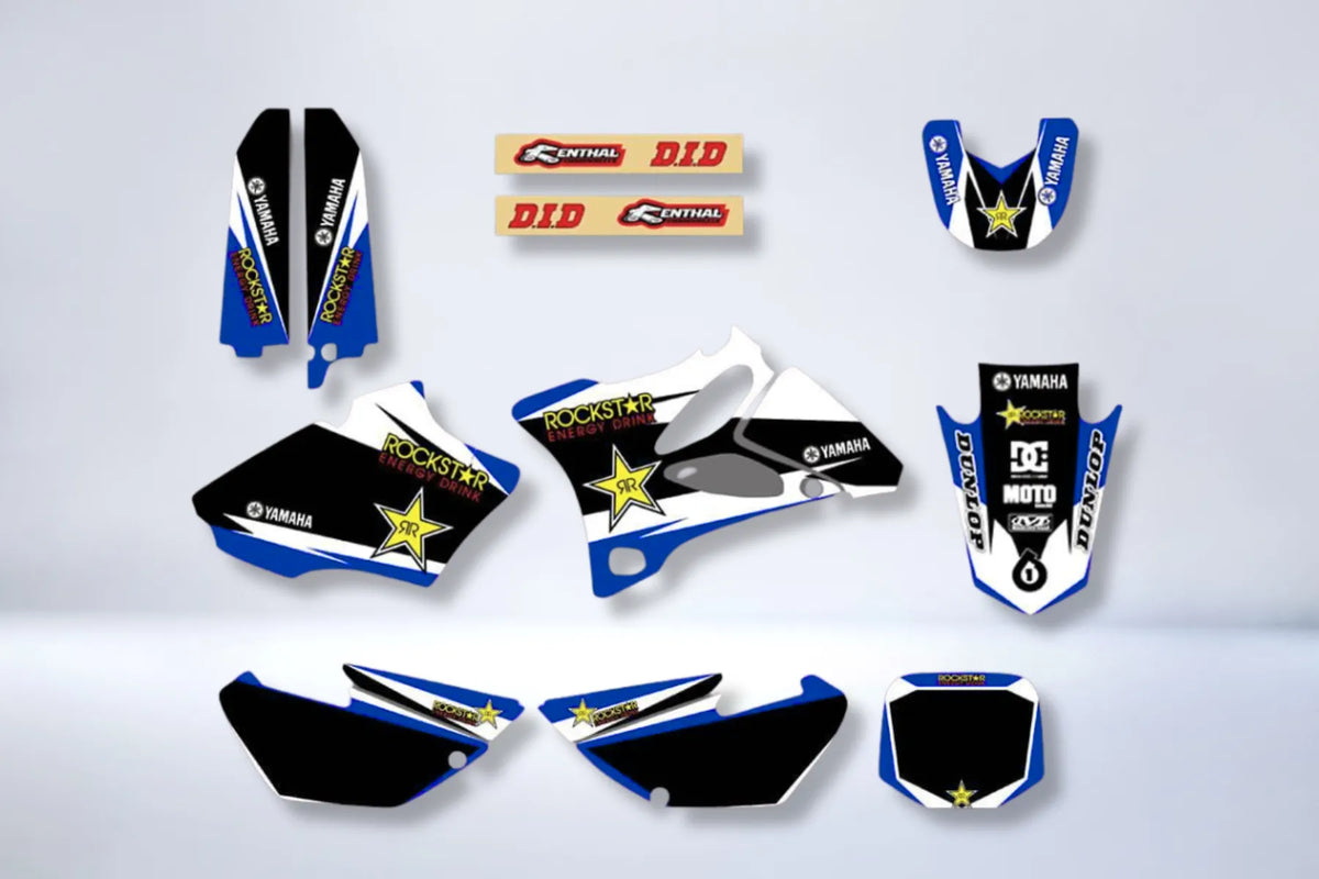 Kit déco Yamaha YZ 85 2002-2014 - BLUE ROCKSTAR