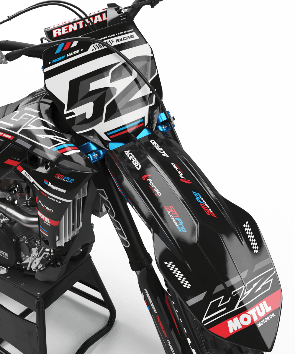 Tokyo - Kit déco YAMAHA YZ/YZF/WR/WRF/TTR/DTR/DTX/XT 660