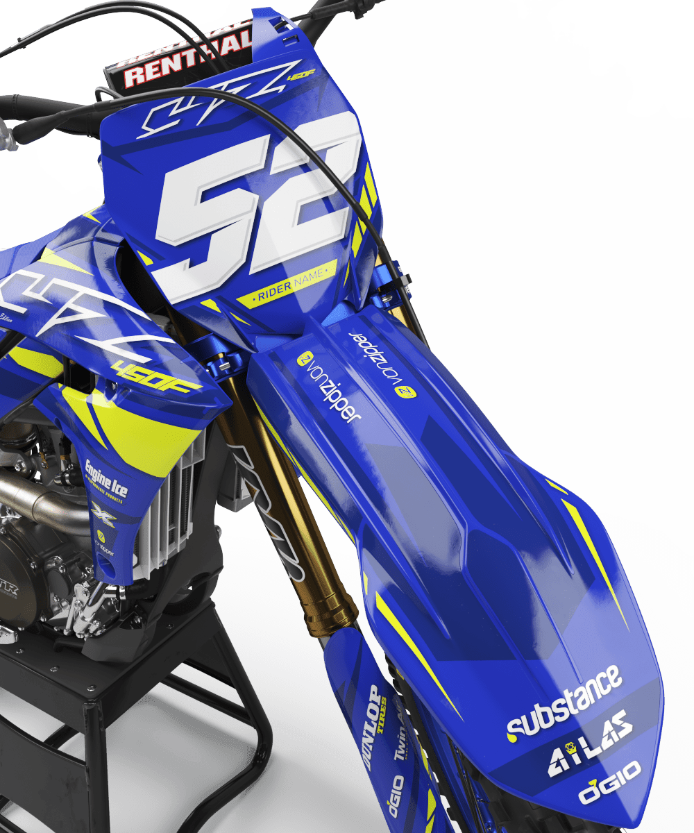 Kit déco YAMAHA YZ/YZF/WR/WRF/TTR/DTR/DTX/XT660 - LINA