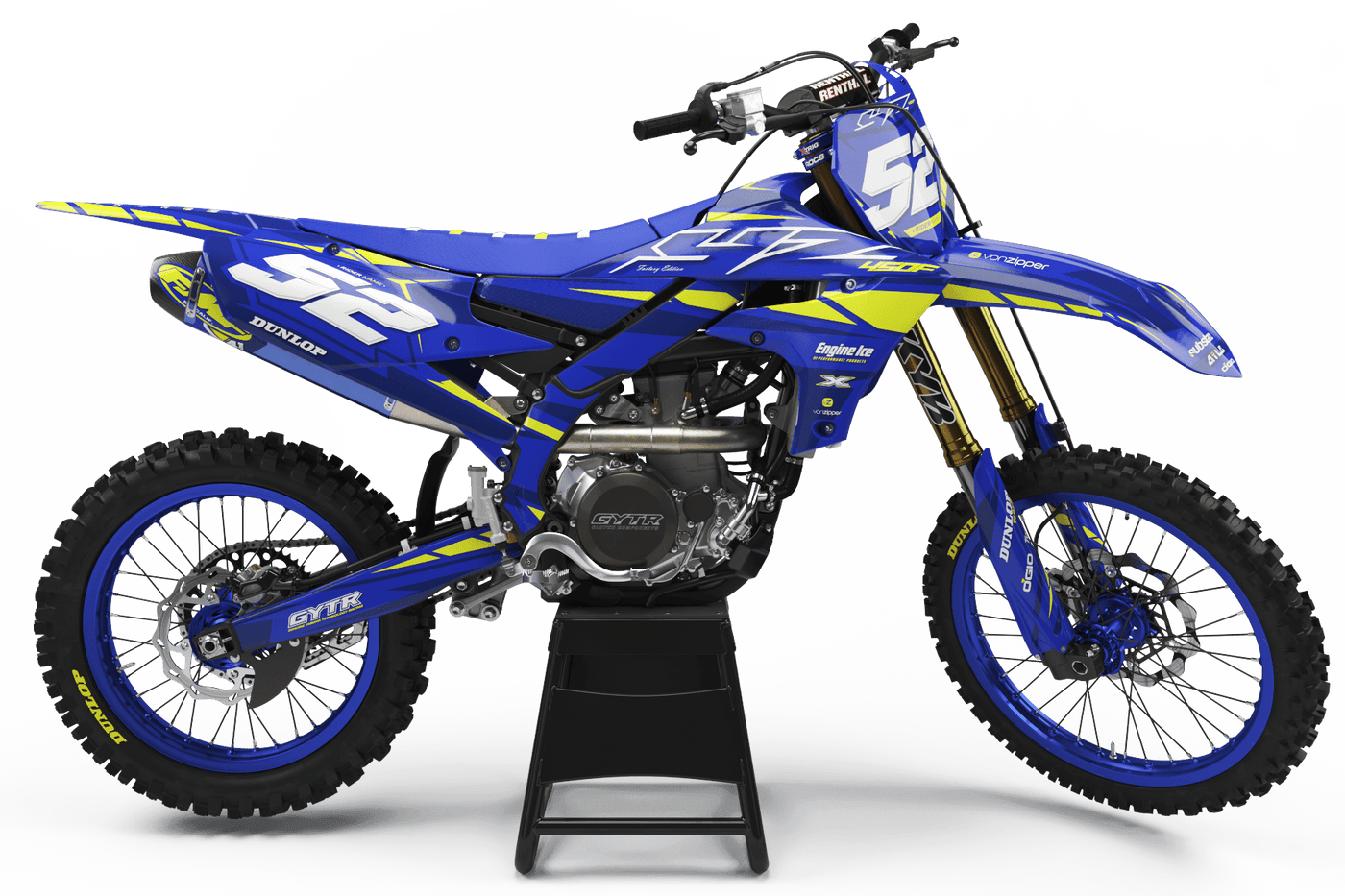 Kit déco YAMAHA YZ/YZF/WR/WRF/TTR/DTR/DTX/XT660 - LINA