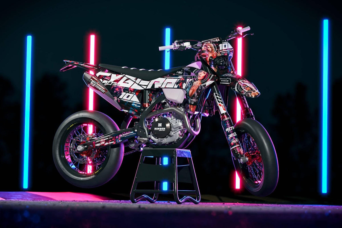 Cyborg - Kit déco YAMAHA YZ/YZF/WR/WRF/TTR/DTR/DTX/XT660