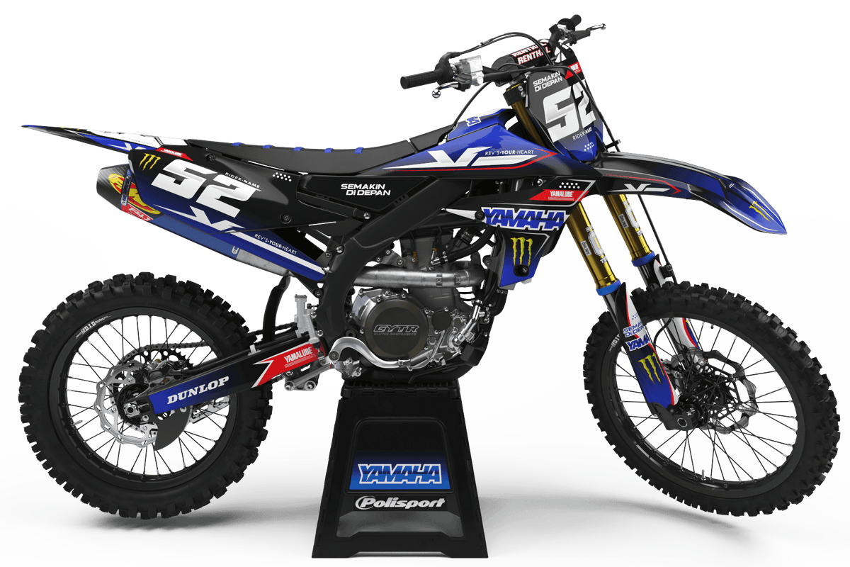 Racing Team - Kit déco YAMAHA YZ/YZF/WR/WRF/TTR/DTR/DTX/XT 660