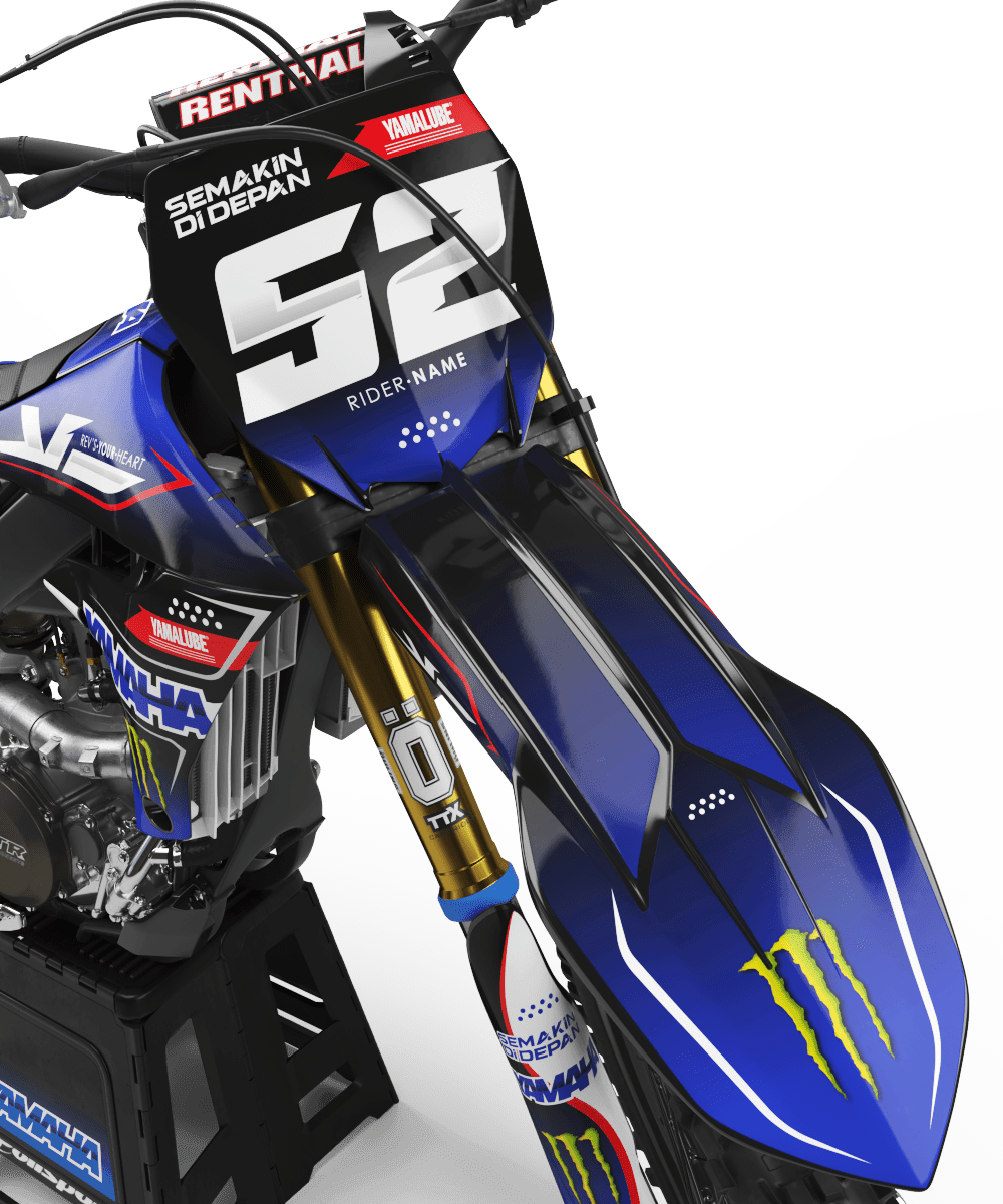 Racing Team - Kit déco YAMAHA YZ/YZF/WR/WRF/TTR/DTR/DTX/XT 660