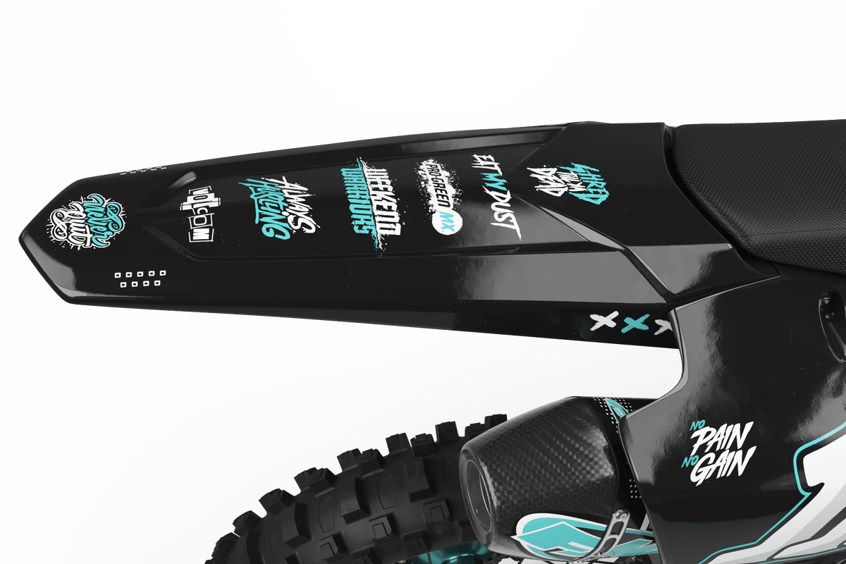 YAMAHA YZ/YZF/WR/WRF/TTR/DTR/DTX/XT 660 graphics kit - FASTHOUSE V2
