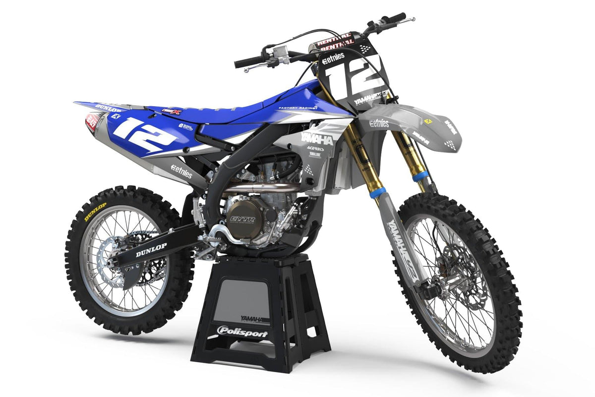 Kit déco YAMAHA YZ/YZF/WR/WRF/TTR/DTR/DTX/XT 660 - Aura Grey