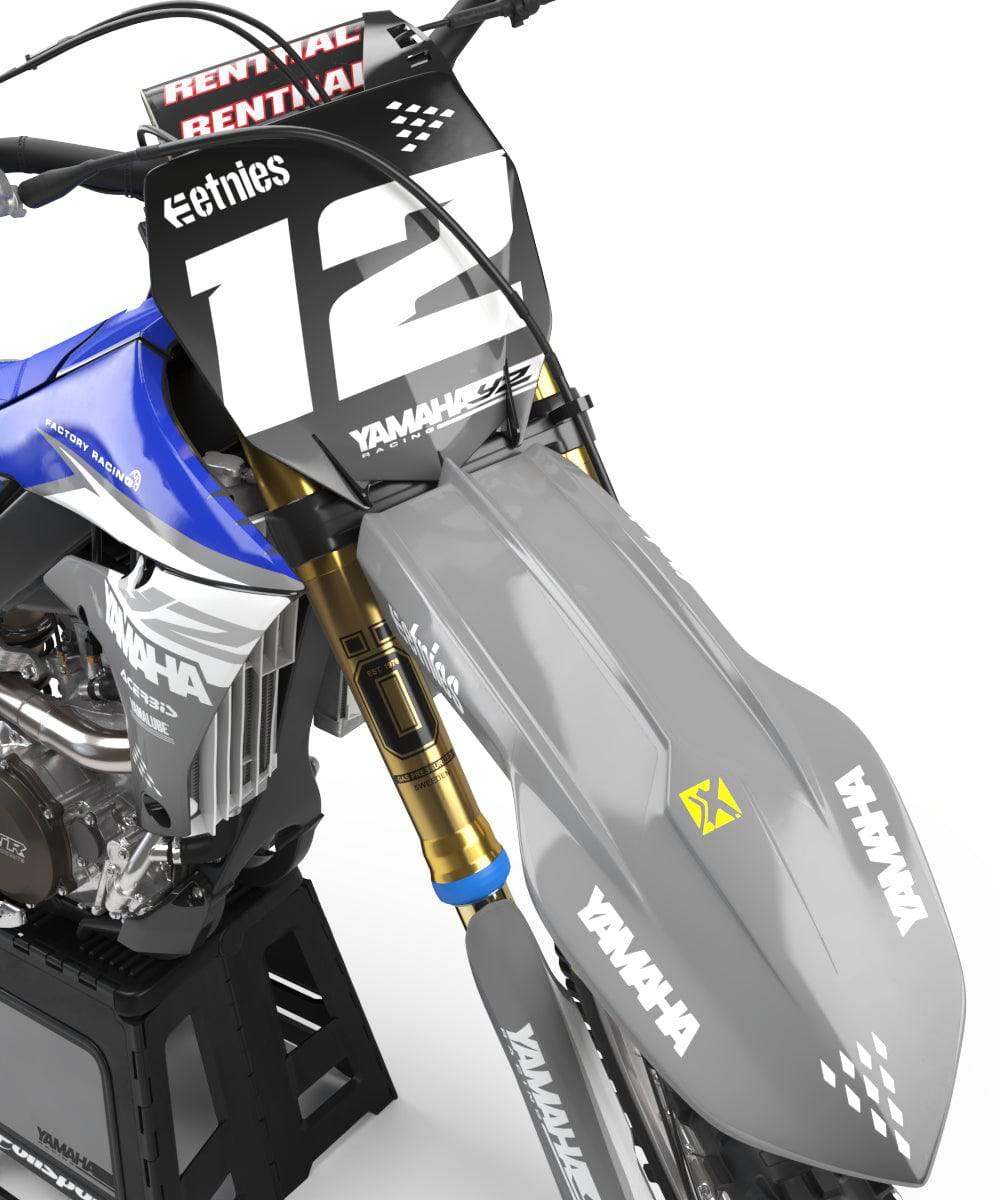 Kit déco YAMAHA YZ/YZF/WR/WRF/TTR/DTR/DTX/XT 660 - Aura Grey