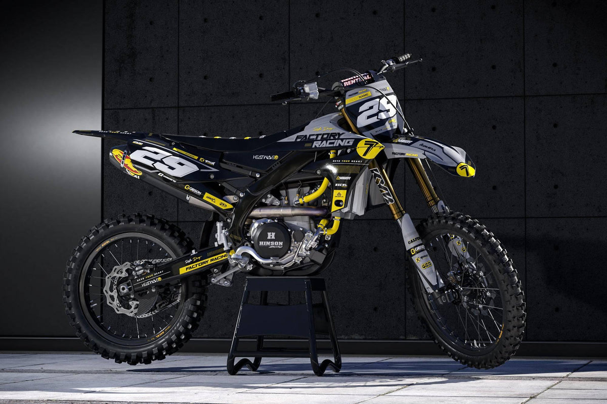 YAMAHA YZ/YZF/WR/WRF/TTR/DTR/DTX/XT660 graphics kit - ETHER