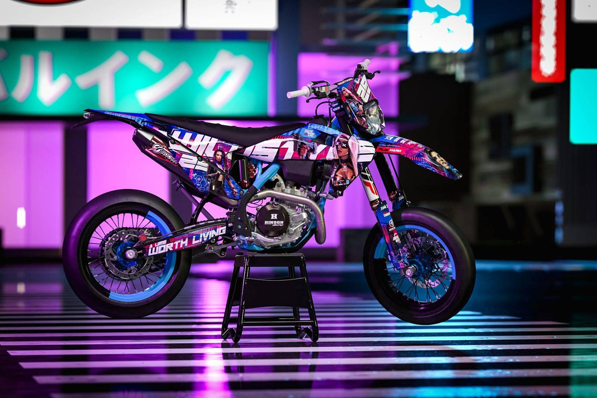 Night - Kit déco YAMAHA YZ/YZF/WR/WRF/TTR/DTR/DTX/XT660