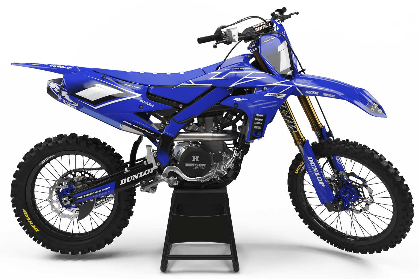 Kit déco YAMAHA YZ/YZF/WR/WRF/TTR/DTR/DTX/XT660 - Mila