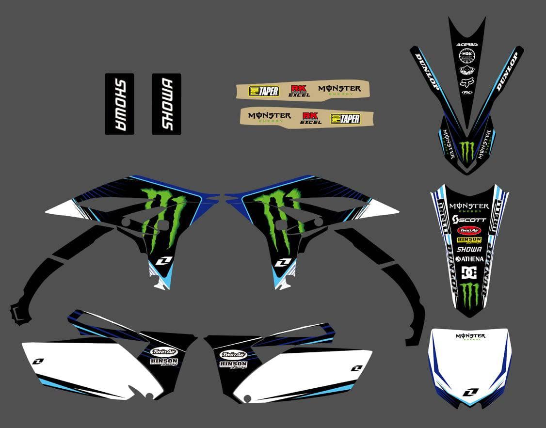 Kit Déco YAMAHA YZF 250 2010-2013 Big Monster