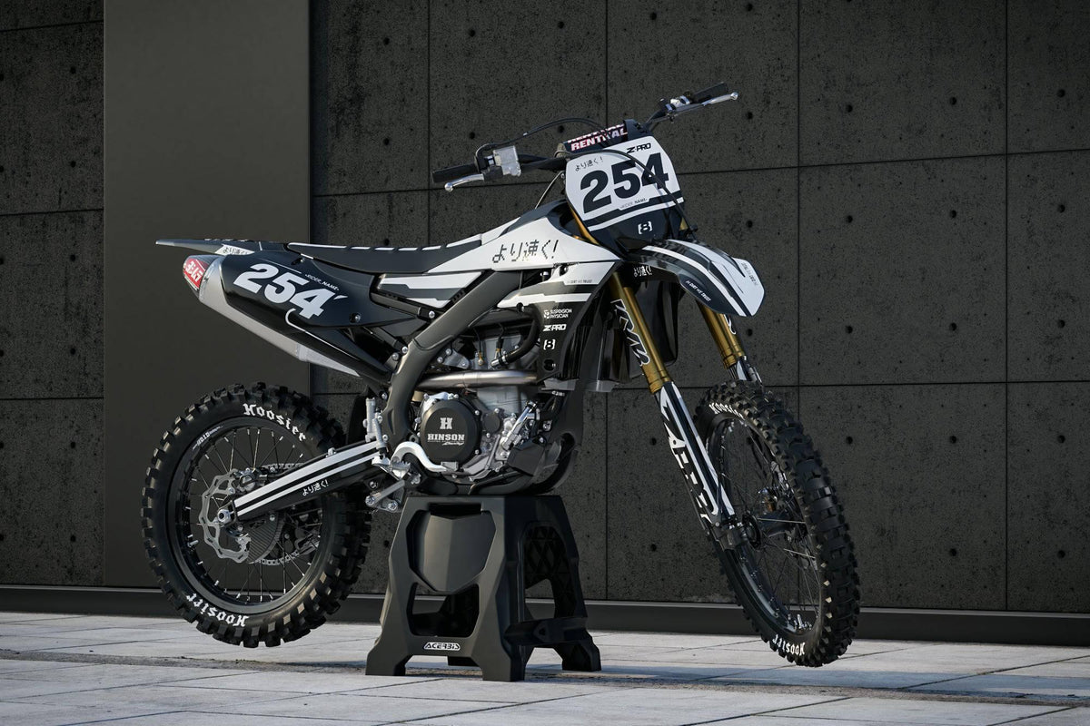 Kit decorativo Yamaha YZF 250 (2019-2021) / 450 (2018-2022) "B&W"