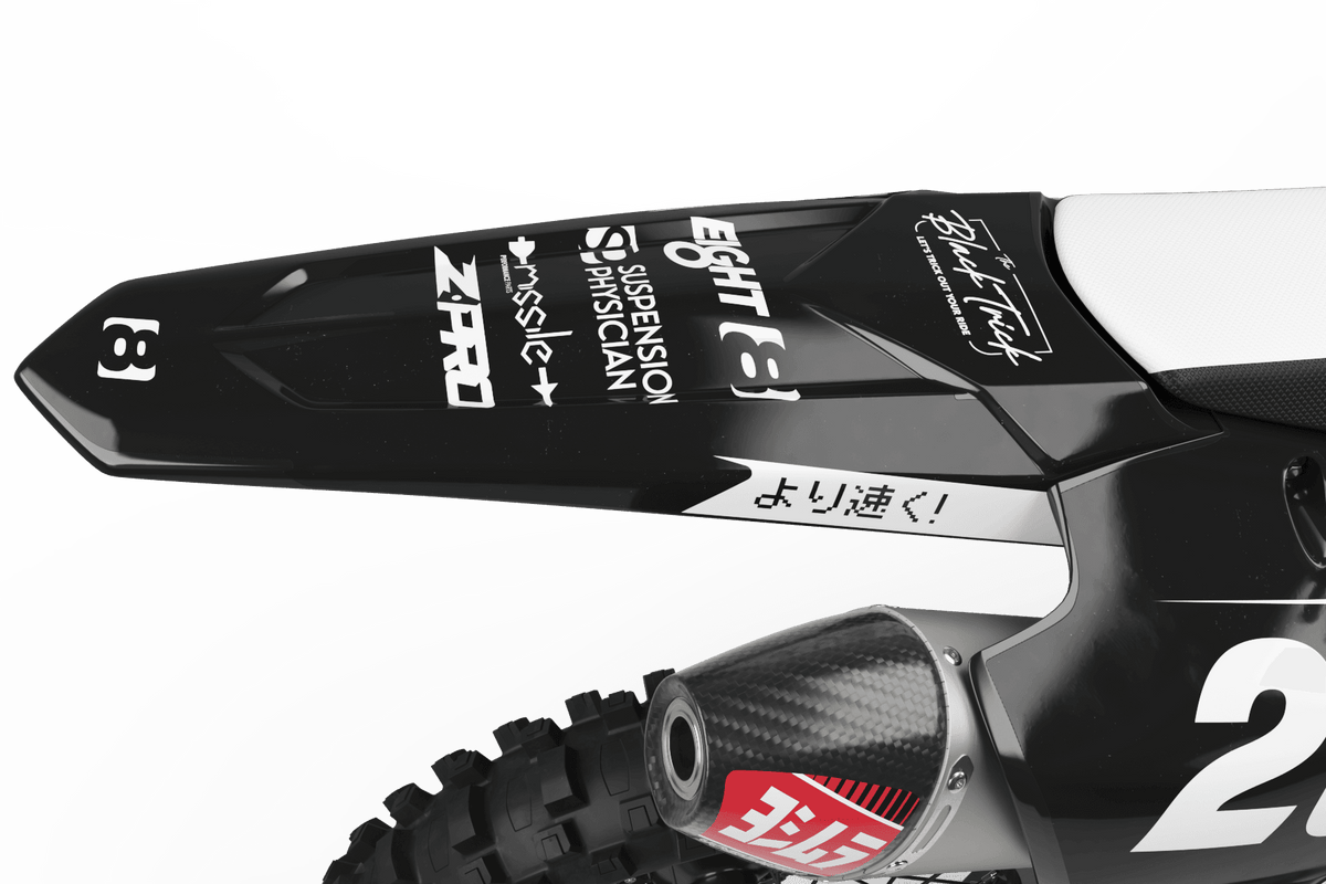 Kit decorativo Yamaha YZF 250 (2019-2021) / 450 (2018-2022) "B&W"