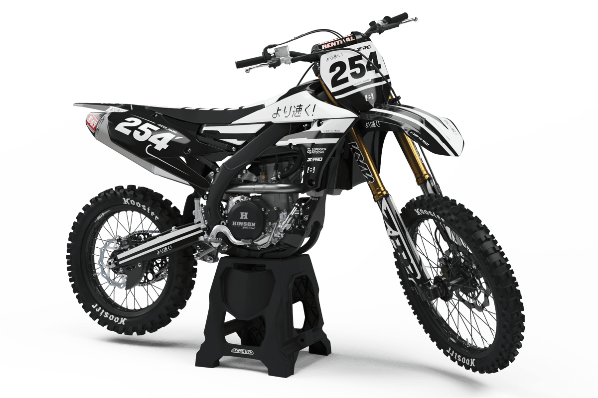 Kit decorativo Yamaha YZF 250 (2019-2021) / 450 (2018-2022) "B&W"