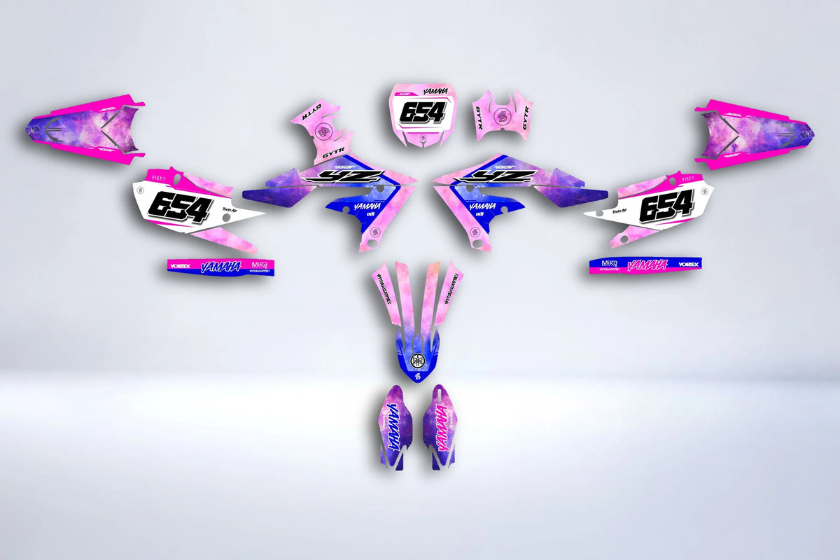 kit gráfico Yamaha YZF 250 ( 2019-2021 ) / 450 ( 2018-2022 ) - KORVYX