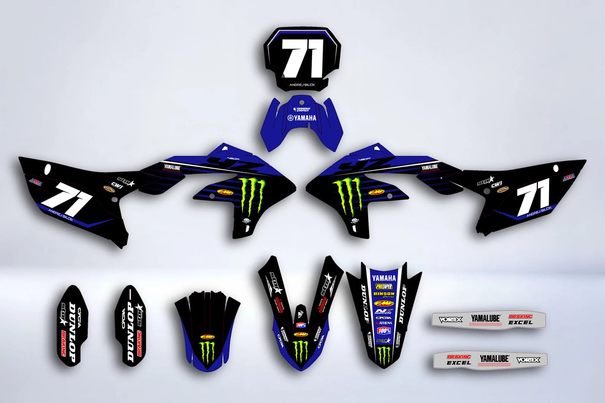 Kit Déco Yamaha YZF 250 2024-2025 & YZF 450 2023-2025 - KYNTAR
