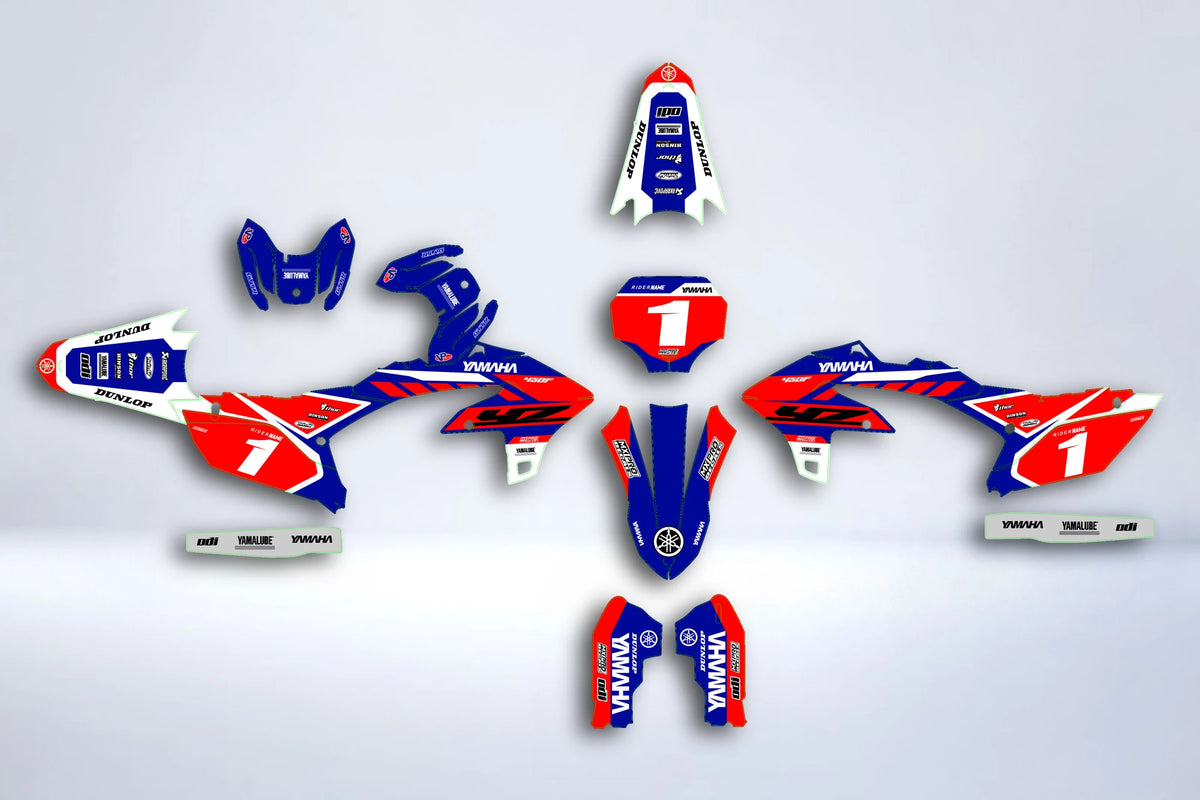 Kit decorativo Yamaha YZF 250 2024-2025 & YZF 450 2023-2025 - VALTYS