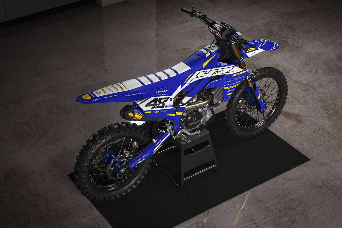 Kit Déco Yamaha YZF 250 2024-2025 & YZF 450 2023-2025 - FACTORY YELLOW