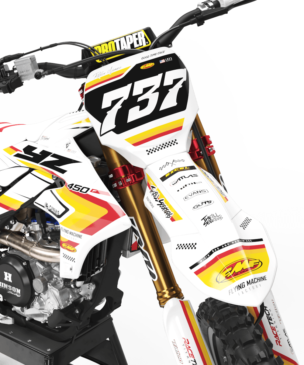 Kit Déco Yamaha YZF 250 2024-2025 & YZF 450 2023-2025 - SUNSET