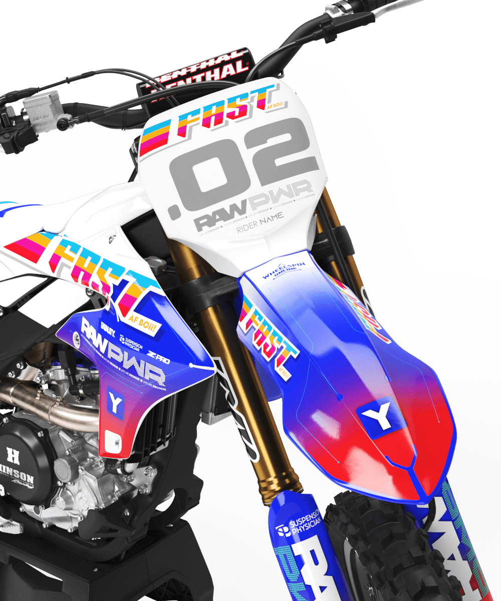 Kit Déco Yamaha YZF 250 2024-2025 & YZF 450 2023-2025 - Sunshine