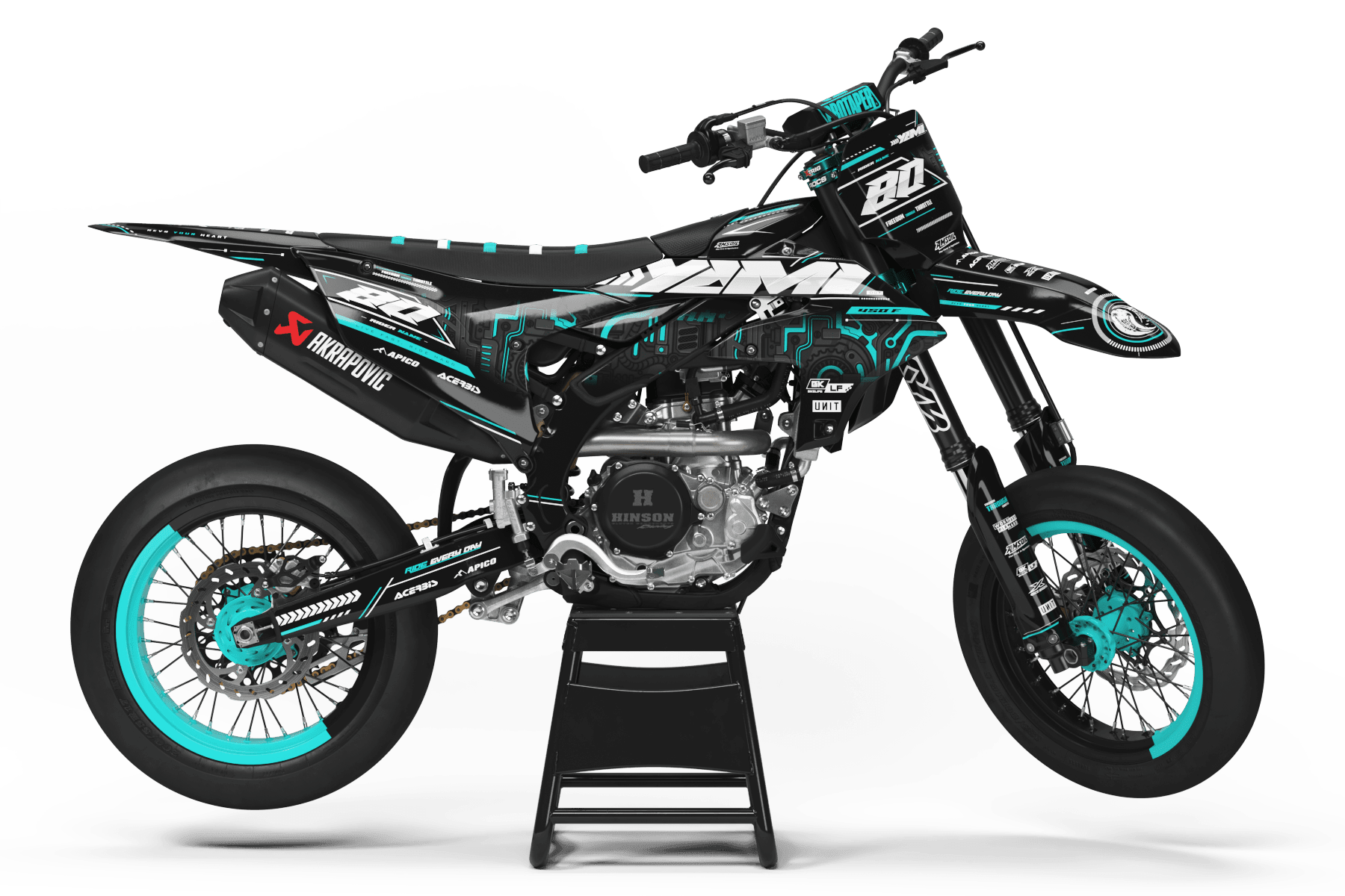 Yamaha YZF 250 2024-2025 & YZF 450 2023-2025 Deco Kit - YAMI Yamaha YZF 250 2024-2025 & YZF 450 2023-2025 Deco Kit - YAMI