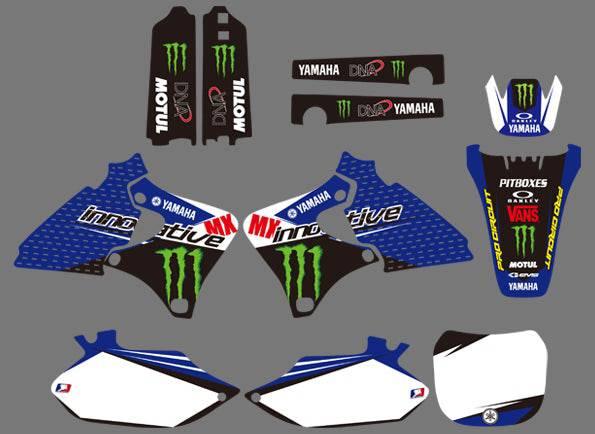 Dekor-Kit YAMAHA YZF 250 - 426 1998-2002 MONSTER