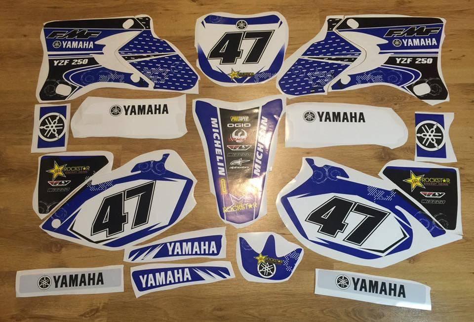 Kit Déco YAMAHA YZF 250-450 2003-2005 FMF
