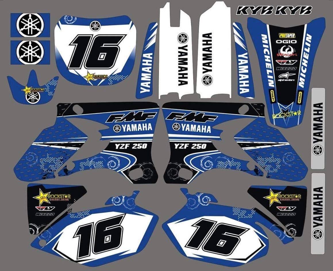 kit gráfico YAMAHA YZF 250-450 2003-2005 FMF