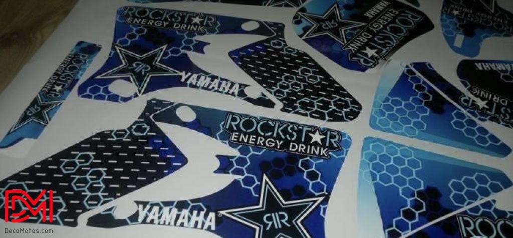 Kit Déco Yamaha YZF 250/450 2003-2005 - ROCKSTAR BLUE