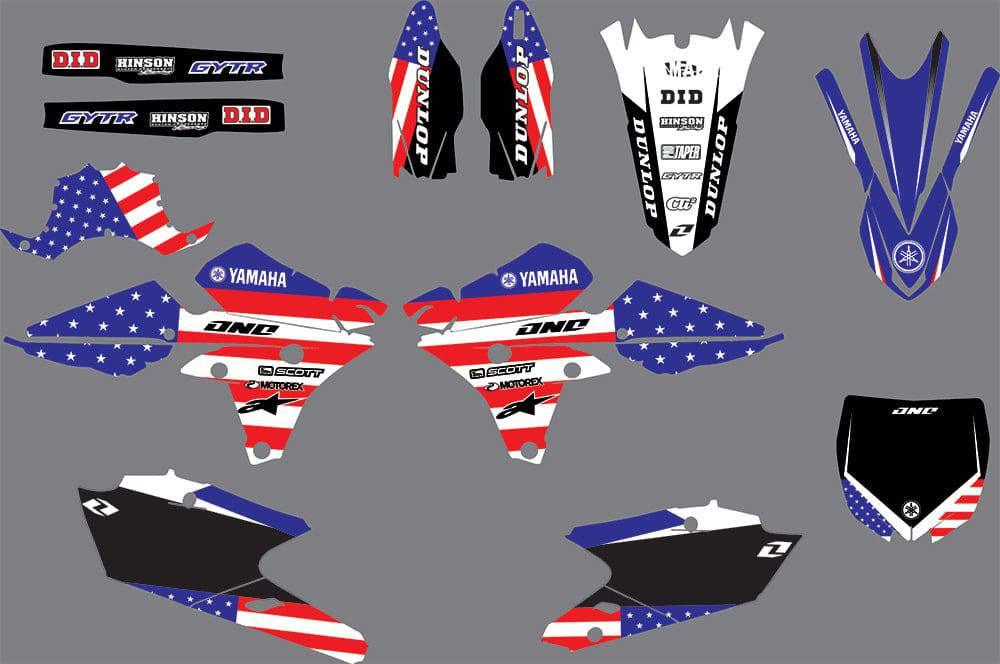 kit gráfico YAMAHA YZF 250-450 2014-2017 U.S