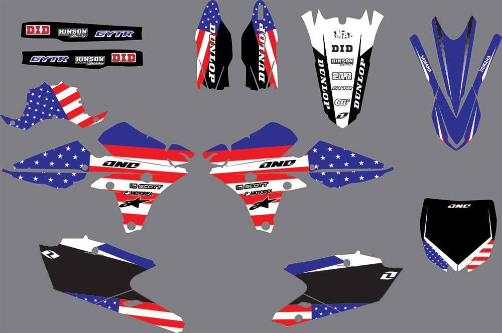 kit gráfico YAMAHA YZF 250-450 2014-2017 U.S