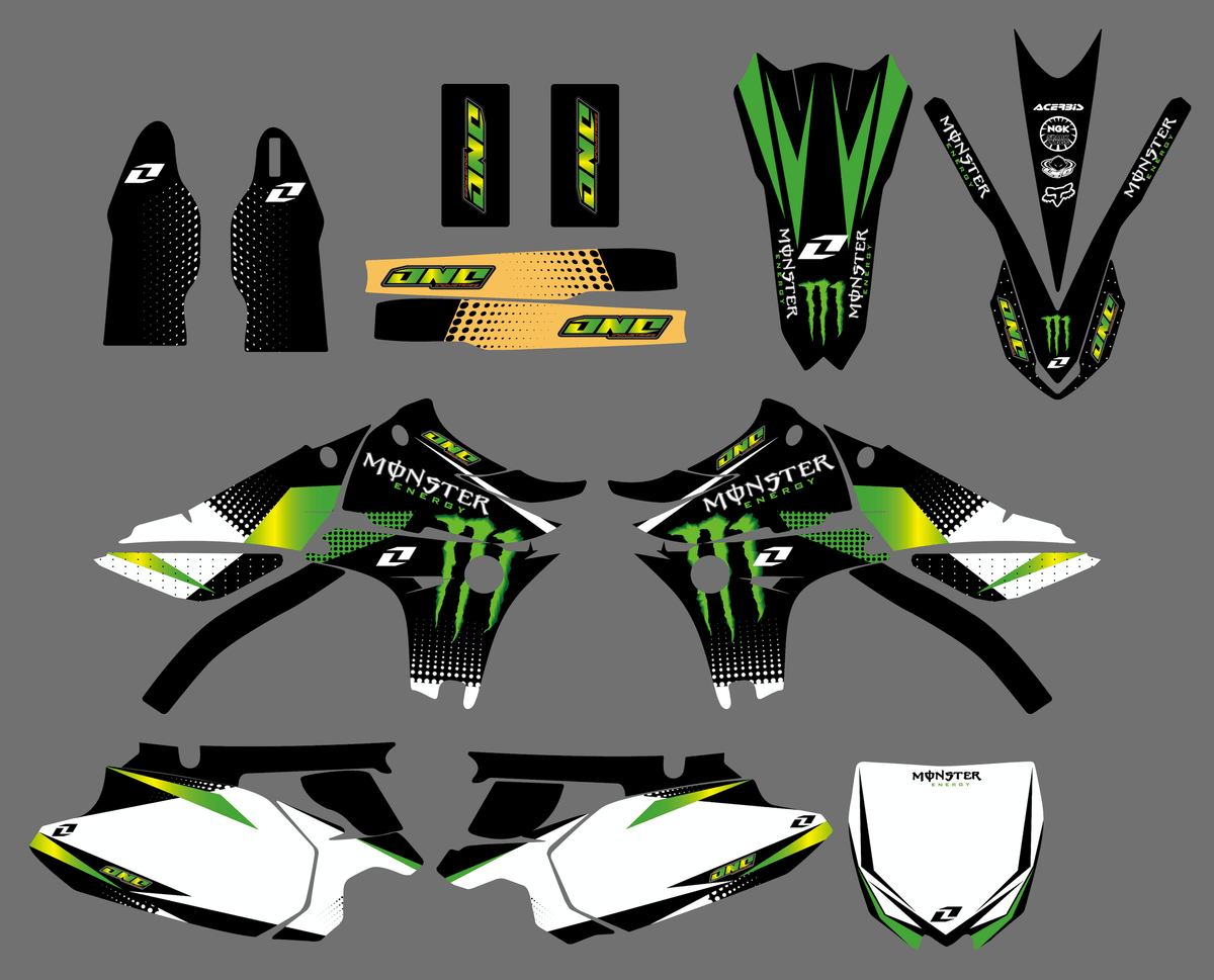 Kit Déco YAMAHA YZF 450 2010-2013 MONSTER #2